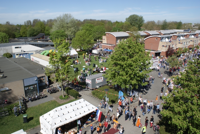 Wijkcentrum de Velder Midden in de Samenleving van de wijk Veldhuizen.
